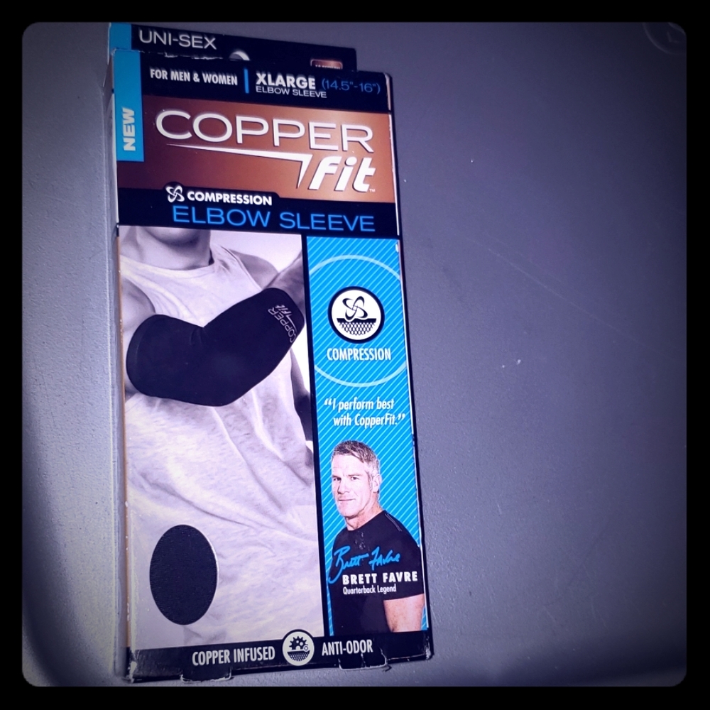 Copperfit elbow compression sleeve
